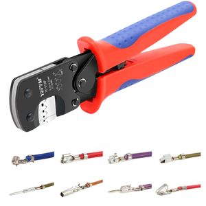<span class=keywords><strong>Pince</strong></span> <span class=keywords><strong>à</strong></span> <span class=keywords><strong>sertir</strong></span> <span class=keywords><strong>à</strong></span> cliquet de style allemand pour bornes XH2.54 PH2.0 SM2.5, outil de sertissage de mini-bornes, outil manuel pour câblage électronique - Product Image 5