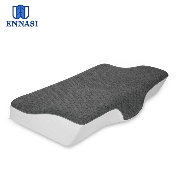 Memory Foam Orthopedic Ergonomic Contour Cervical Sleep Bedding Neck Pain Nursing Pillow for side, back and stomach sleepers