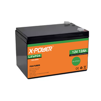 Batterie LiFePO4 12V 7/10/12/20Ah avec BMS Intégré, IP54, Durée de Vie de 5 Ans, en Stock aux États-Unis pour Trottinettes Électriques, Sondeurs de Poissons, Véhicules Enfants