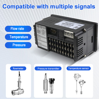Totalizador de Flujo Industrial GT30XF con Pantalla LCD, Entrada 4-20mA/0-10mA, Protocolo RS232 RS485 Modbus RTU, Alimentación 220VAC/24VDC, OEM