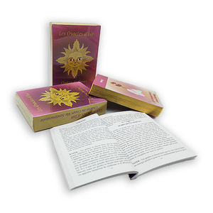 Cartes <span class=keywords><strong>de</strong></span> Tarot et d'Oracle <span class=keywords><strong>de</strong></span> Haute Qualité en Papier Doré Marigold Book, Cartes <span class=keywords><strong>Lenormand</strong></span>, Emballage Personnalisé, Taille Personnalisée, Impression Standard - Product Image 3