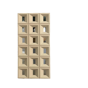 Paneles de piedra de imitación de <span class=keywords><strong>ladrillo</strong></span> <span class=keywords><strong>hueco</strong></span> de poliuretano <span class=keywords><strong>para</strong></span> interiores y exteriores de diseño moderno de PU gris duradero, <span class=keywords><strong>losa</strong></span> grande <span class=keywords><strong>para</strong></span> pared Exterior de Villa - Product Image 2