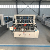ORAY - Máquina Económica Automática para Pegar Cajas de Cartón Corrugado, Controlada por PLC, Plegadora y Encoladora, Alta Productividad, Alto Nivel de Seguridad