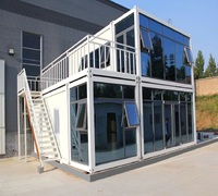 Kits de cabane en bûches pour villa, nouvelle structure, technologie unique, maison préfabriquée