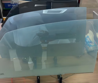 Film intelligent PDLC pour vitres latérales de voiture, film de confidentialité commutable par télécommande, découpe sur mesure, vente en gros