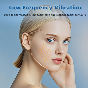 V Forma Rosto Beleza Equipamentos Emagrecimento Duplo Chin Removedor Rosto Massagem Microcorrente Vibração Facial Lift Belt Device - Product Image 4