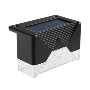 Solar Staircase Light HJ-084 Outdoor Rainproof Inductive <b>Switch</b> White Warm Colored Light 6-12h Lighting <b>Time</b> In Stock - Product Image 2