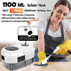 Nettoyeur vapeur électrique portatif haute température <span class=keywords><strong>pour</strong></span> la <span class=keywords><strong>cuisine</strong></span>, les hottes, la salle <span class=keywords><strong>de</strong></span> bain, l'intérieur des voitures - Usage domestique - Product Image 6