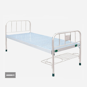 Cama plana de <span class=keywords><strong>metal</strong></span> para <span class=keywords><strong>hospital</strong></span>, mueble comercial simple Normal - Product Image 2