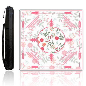 Tapis <span class=keywords><strong>de</strong></span> Mahjong Personnalisé en Néoprène, Housse <span class=keywords><strong>de</strong></span> Table à Motif Moderne Peint à la Main, Base Antidérapante, Coussin Réducteur <span class=keywords><strong>de</strong></span> Bruit pour Jeux <span class=keywords><strong>de</strong></span> Tuiles - Product Image 3