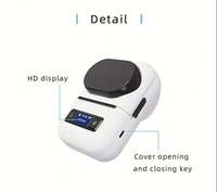 Mini Impresora Portátil Inalámbrica de Etiquetas de Transferencia Térmica Directa para Códigos de Barras y Etiquetas Adhesivas