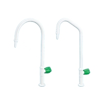 Robinet de laboratoire ultra-stable à bec unique, résistant aux rayures, coque en époxy, valve en laiton antistatique, col courbé en alliage, Furui