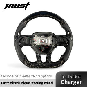 डॉज 2014-2023 चार्जर के लिए चुनौती जीप ग्रैंड चेरोकी ट्रैकहॉक अनुकूलित कार्बन फाइबर स्टीयरिंग व्हील - Product Image 2
