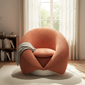 Fauteuil d'appoint moderne en tissu, canapé paresseux pour salon de boutique de streetwear design et décoration d'espace de relaxation premium pour centre post-partum - Product Image 1