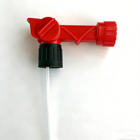 Pulvérisateur d'extrémité de tuyau à siphon pour engrais et produits nettoyants, compatible avec les flacons chimiques 28/410 et 28/415, pour dilutions 1:20 et 1:50.