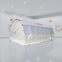 Tente Cabine Gonflable en PVC Multi-Pièces Isolée pour Usage Médical, Hospitalier ou Événementiel, Quatre Saisons, Déploiement Rapide, Logo Personnalisé