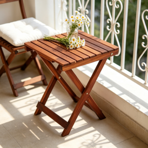 <span class=keywords><strong>Table</strong></span> <span class=keywords><strong>pliante</strong></span> en bois de sapin naturel écologique, <span class=keywords><strong>table</strong></span> d'appoint imperméable pour les fêtes sur la plage, les rassemblements dans la cour et les événements - Product Image 4