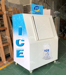 Công nghiệp Ice Cube tủ đông tủ lạnh hiển thị tuyết Ice Cube Maker cá Ice Cube Máy merchandiser - Product Image 2