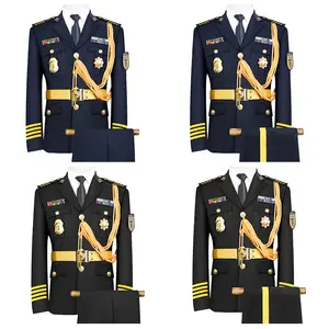 Latest New Design Security Guard Uniform Office Clothing Ceremonial Uniforms