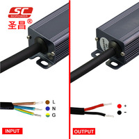 Alimentation électrique étanche 100w Ac Dc Ip66 12v 8.33a 100w, variateur de puissance LED dimmable Triac pour éclairage public