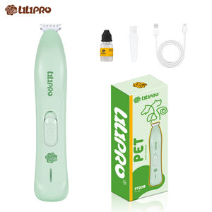 LILIPRO PT206 cortadora de patas de perro inalámbrica profesional 2 velocidades silenciosa Piel de mascota recortadora de orejas recargable USB gato producto de aseo del pelo - Product Image 6