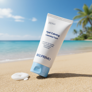 Espuma Limpiadora Facial Calmante Belprimo con Ácido Hialurónico, Hidratante y Suavizante para Todo Tipo de Piel - Product Image 3