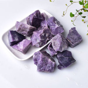 Atacado Natural Mica Roxo Incenso Pedra De Cura Para Decoração De Casa Outros Artesanato De Cristal - Product Image 6