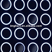 Pantalla de Pared de Matriz de Píxeles Magnéticos Personalizada, Plástico de Ingeniería ABS PC, Instalación Artística para Museos, Galerías, Vestíbulos Gubernamentales