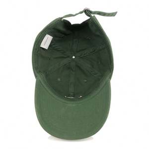 Gorra de béisbol de algodón con logotipo bordado personalizado de sombreros de papá sin estructura de 6 paneles - Product Image 6