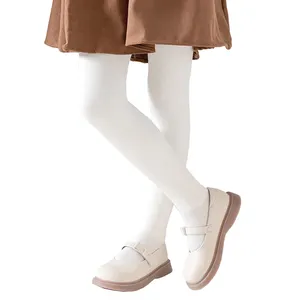 Musim gugur musim dingin 1-12 tahun gadis tebal bulu bergaris anak-anak hangat celana ketat katun bayi perempuan legging