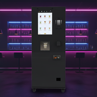 Distributeur automatique intelligent GS Combo WiFi pour cartes de crédit, boissons personnalisées, cocktails, vins, sodas, eaux pétillantes, bières, avec écran LCD et SDK