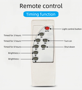Bán buôn ABS năng lượng mặt trời chiếu đèn không thấm nước điều khiển từ xa vườn đèn ngoài trời IP67 150 Wát năng lượng mặt trời <span class=keywords><strong>Led</strong></span> Đèn Pha - Product Image 4