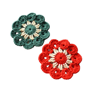 Bappoli fatti a mano 100% in cotone all'uncinetto di alta qualità decorazioni natalizie per le vacanze a casa ornamenti fatti a mano - Product Image 5