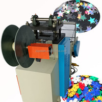 Machine à poinçonner en plastique pour paillettes, avec couteau rotatif, rouleau de poudre, fabrication de tissu, prix de machine