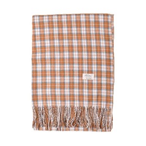 Wholesale Classic Small Plaid Cashmere Feel Scarf Women Winter Warm Classic Checkered <b>Shawl</b> with Tassel Soft Fringe <b>Wrap</b> - Product Image 3