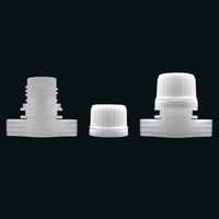 Bouchon en plastique PE/PP de qualité alimentaire 16 mm à fente unique, écologique, recyclable et anti-fuite pour sacs/pochettes à liquide
