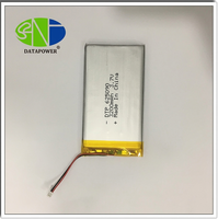 Batterie polymère au lithium ultra-mince de 6,4 mm, 3,7 V, 3200 mAh, 11,84 Wh, compatible OEM, pour lecteur de codes-barres