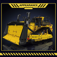 MOULD KING-Bulldozer de voiture technique pour enfant, jeu de briques RC 15084 pièces, jouet cadeau de noël MK3, blocs de construction, 1508