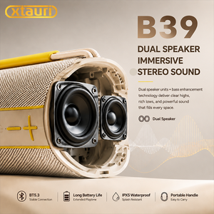 Enceinte sans fil portable XTAURIPortable, version BT 5.5, qualité sonore <span class=keywords><strong>HiFi</strong></span>, enceinte stéréo extérieure, radio LED RGB pour Oppo Vivo Realme - Product Image 1