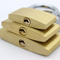 Meilleure qualité meilleur prix 50mm cuivre massif à levier unique verrouillage laiton cadenas sécurité cadenas pour entrepôt