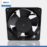 Ventilateur axial électrique DC 4182NX 12V 119x119x38 mm 4,9W 3200 tr/min 180m/h à roulement à billes 49dB avec boîtier en aluminium et prise