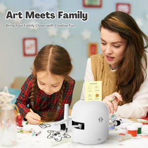 Produits tendance HMJ 2026 Nouveaux jouets innovants pour enfants Nouveautés CE CPC Peinture Dessins <span class=keywords><strong>Robot</strong></span> Automatique 2026 <span class=keywords><strong>Robot</strong></span> - Product Image 6