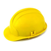 Casco de Seguridad Personalizable con Logotipo, Venta al por Mayor, OEM, ODM, Protección Dieléctrica contra Impactos, Directo de Fábrica, para Minería y Construcción, Casco Rígido de HDPE