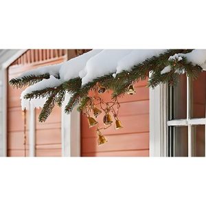 Énergie positive décor à la maison métal laiton cloche carillons éoliens 6 cloches en relief pour la maison balcon jardin beaux cadeaux pour les êtres chers - Product Image 1