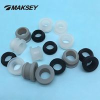 Bouchon en silicone MAKSEY, bouchon industriel en caoutchouc silicone, joint d'étanchéité étanche, protecteur de trou de panneau transparent en forme de T à enfiler