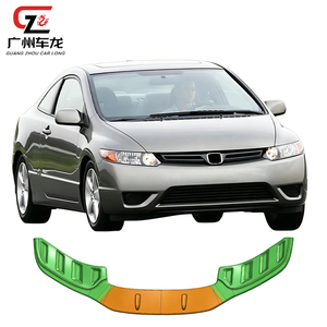 Pare-chocs de voiture pour <span class=keywords><strong>Honda</strong></span> <span class=keywords><strong>Civic</strong></span> <span class=keywords><strong>2006</strong></span> Coupé <span class=keywords><strong>2</strong></span> <span class=keywords><strong>portes</strong></span>, Lame avant, Lame arrière, Jupes latérales, Lame de diffuseur, Kits carrosserie en matériau ABS - Product Image 5