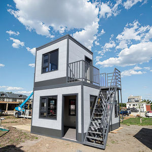 चीन कारखाने थोक प्रीफैब मॉड्यूलर स्टील कंटेनर हाउस विस्तार छोटे घर मोबाइल सैंडविच पैनल - Product Image 3