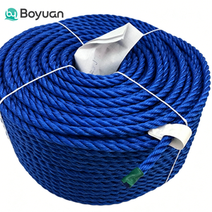 Cordon en polyester haute résistance 10 mm à 3 brins, faible élasticité, pour remorquage de bateaux, sécurisation, <span class=keywords><strong>filet</strong></span> de pêche en nylon, emballage - Product Image 4