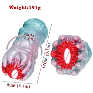 Masturbador Masculino de Silicona Suave con Diseño de Hongo, de un Solo Canal, Juguete Sexual para Hombres - Product Image 5