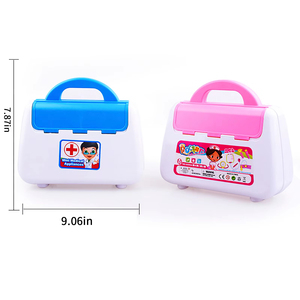 Jumon - Boîte à médicaments éducative pour enfants avec 46 pièces en plastique, sons et lumières, outils médicaux simulés pour médecin et infirmière, unisexe, JET-116 - Product Image 5